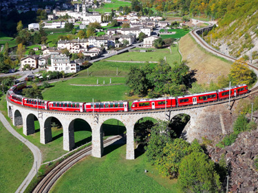 Trenino Rosso del Bernina | 1 giorno