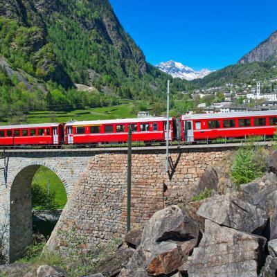 viaggio, Trenino Rosso del Bernina