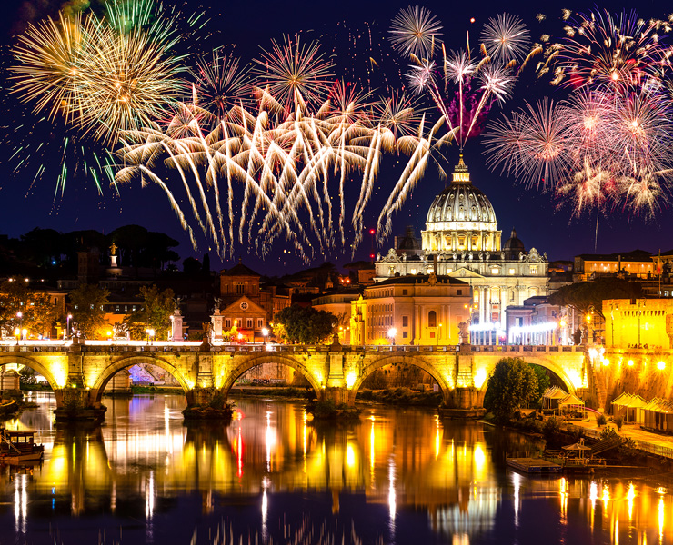 Viaggio organizzato di gruppo per un Capodanno indimenticabile a Roma. L’occasione giusta per fare nuove amicizie.